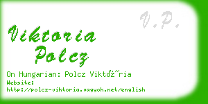 viktoria polcz business card